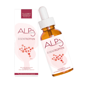 ALP NUTRITION Eisen Tropfen mit Vitamin B12 und Folsäure