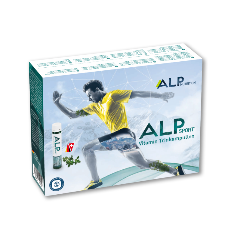 ALP SPORT Vitamin Trinkampullen mit Magnesium und Zink